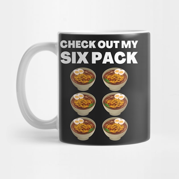 Check out my six pack ramen by AllPrintsAndArt